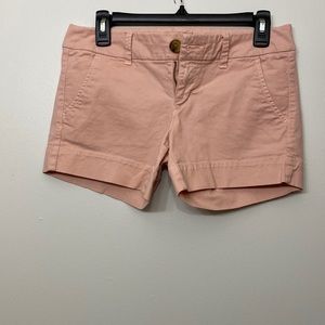 American Eagle pale pink shorts, size 2. Comfortable fit!